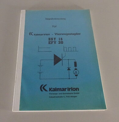 Repair Manual Irion Four-Way Forklift EFY 30 / ESY 18 Impulse Control