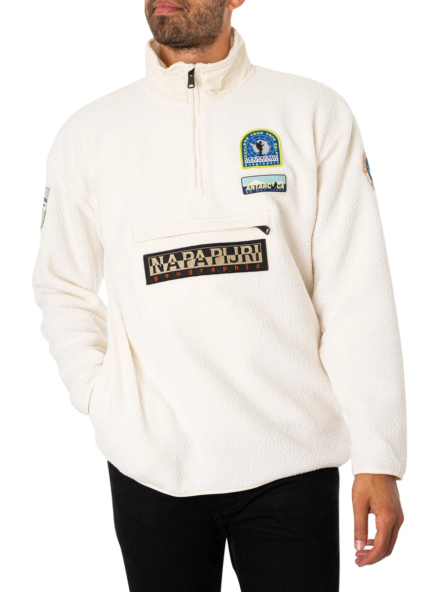 Napapijri clearance white fleece