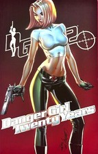 IDW RISK GIRL 2018 VEINTE AÑOS SEGUNDA IMPRESIÓN CUBIERTA VARIANTE LÁMINA PLATEADA