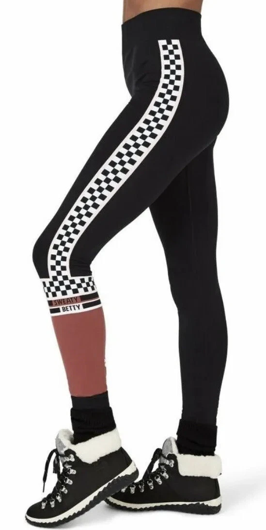 Sweaty Betty Ski Thermal Base Layer Leggings XL New