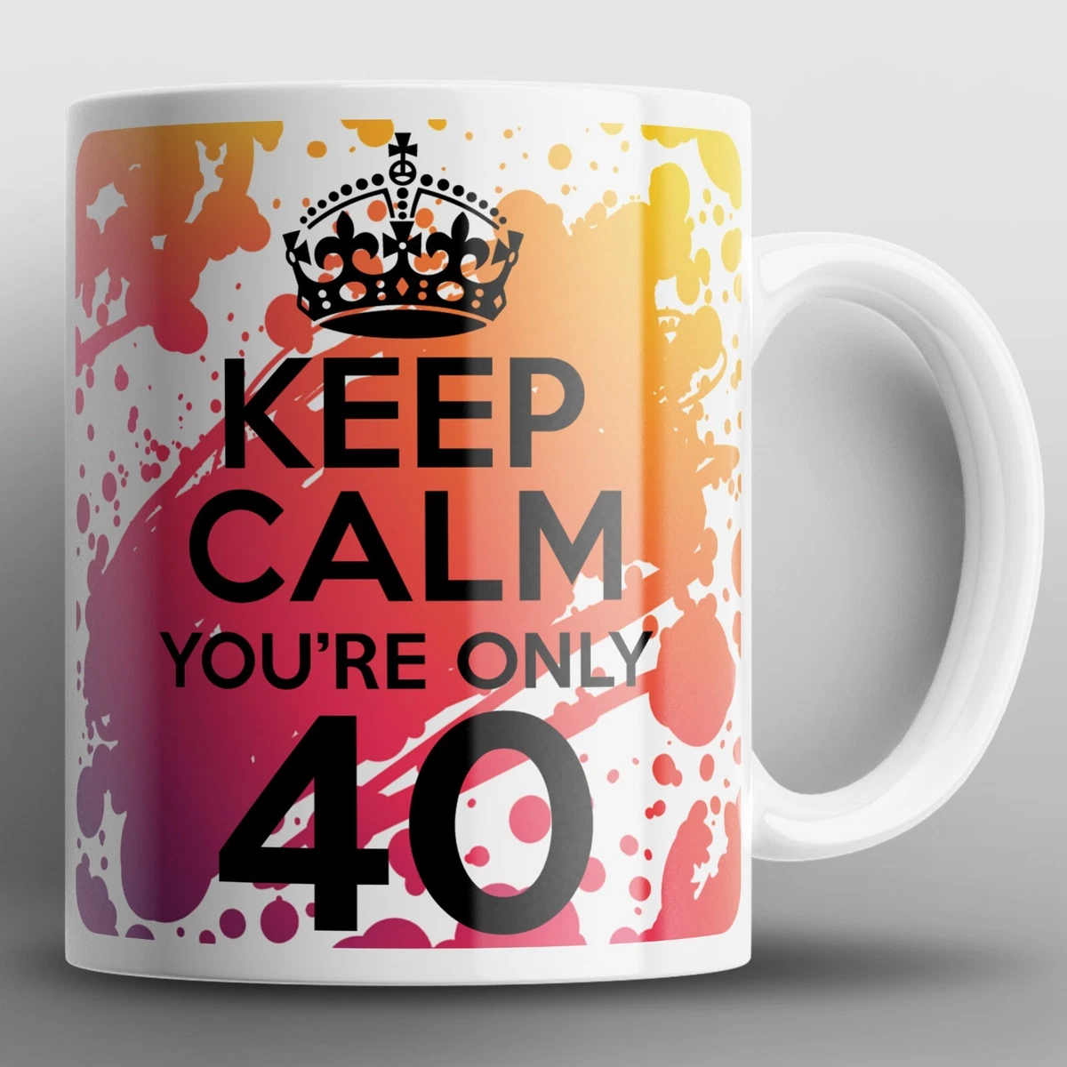 40th birthday mugs for on sale her