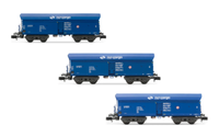 Arnold HN6565, 3Tlg. Set Selbstentladewagen, Pkp Cargo, Neu & Ovp, N