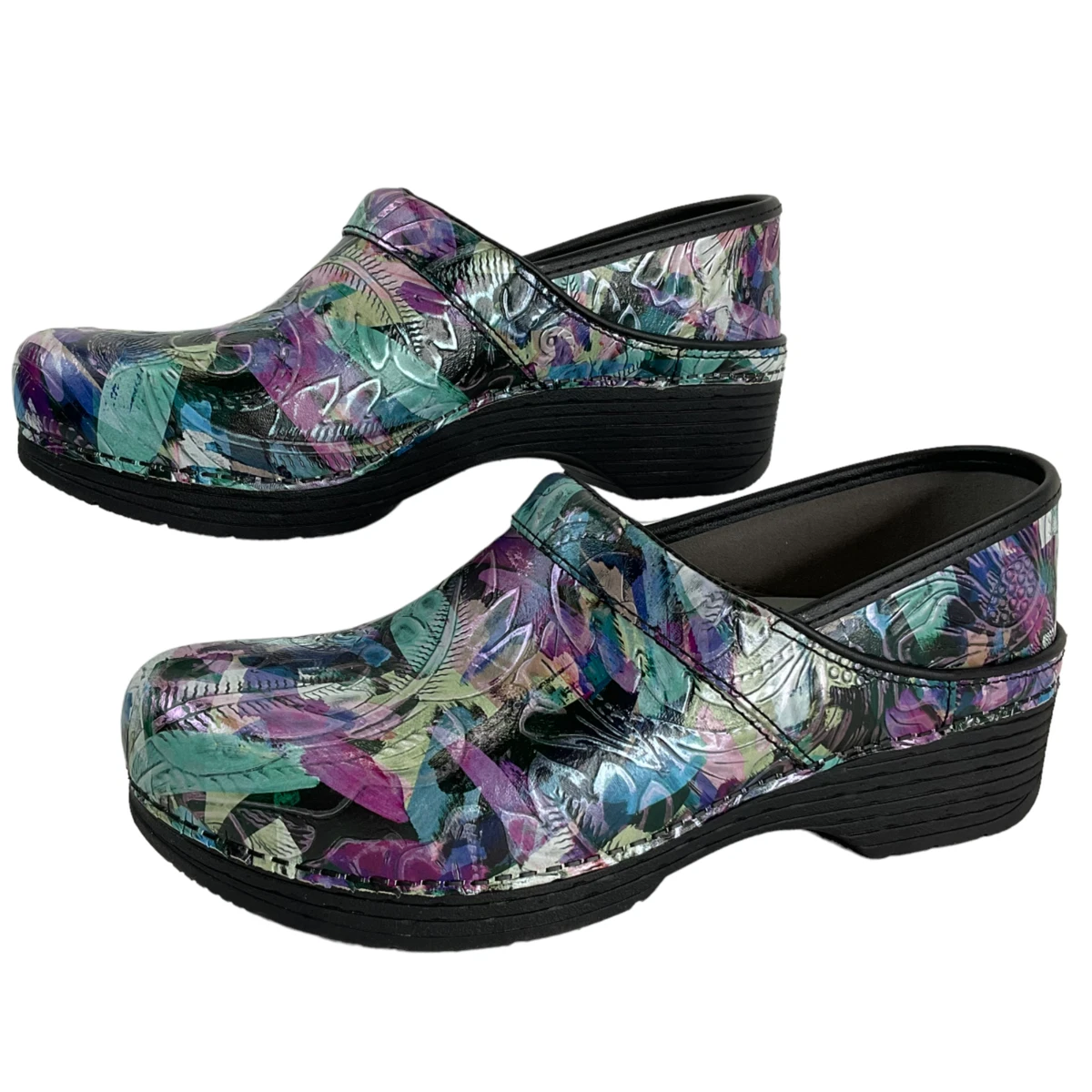 Dansko watercolor sale clogs