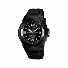 Men's MW-600F-1AVCF Classic Sport Black Resin Band Casio Analog Round Watch
