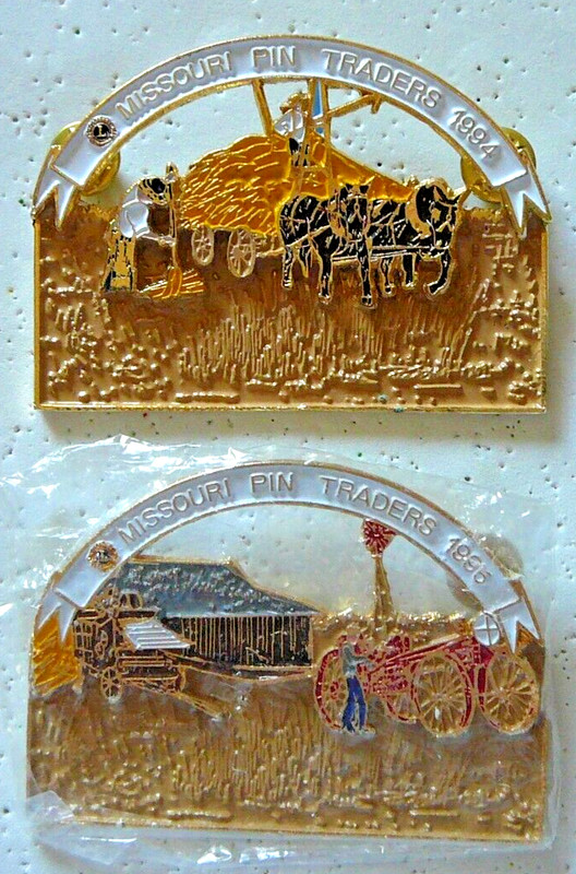 Lions Club Pins - MISSOURI PIN TRADERS - 1994 and 1995