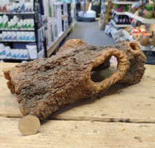 Large Log Cave Tree Stump Hideaway Fish Tank Aquarium Vivarium Reptile Ornament