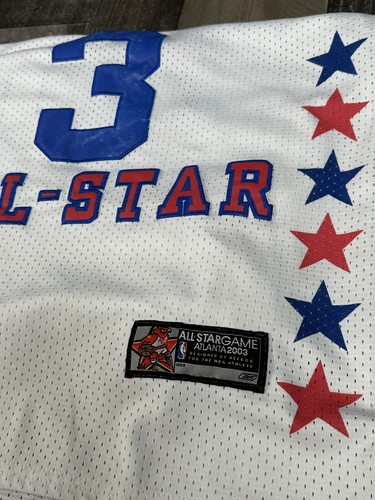 Vintage Allen Iverson #3 Reebok 2003 All Star Game Sewn Jersey Men’s Size Medium - Picture 15 of 21