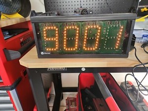 Vorne XL400-4D-4T-X3589 Digital Single Line Display XL400 pre owned