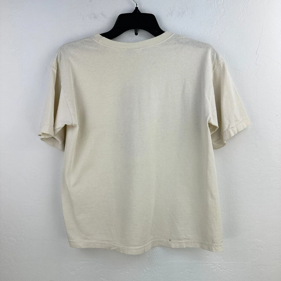 Vintage Old Navy Kids S-M White Cotton Basketball Graphic Print Short Sleeve Tee - Image 2 of 4