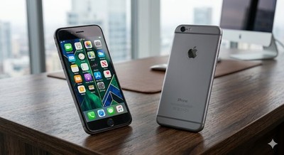 Apple iPhone 6 64GB Space Gray AT&T iOS Mobile Smartphone MG4W2LL