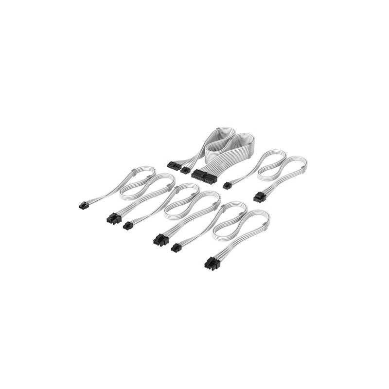 CORSAIR Elite Premium Type 4 Kit Starter di cavi PSU con Guaina Individuale – Gu