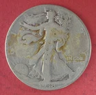 1938  WALKING LIBERTY HALF-DOLLAR (50¢) SILVER COIN  (WL-09)