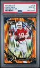 2024 Panini Select Club Level Drake Maye RC #218 Orange Shock Prizm /399 PSA 10