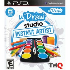 uDraw Studio Instant Artist ( Sony Playstation 3,PS3,2011 ) Complete