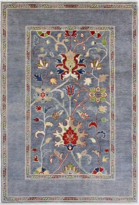 Original Handgeknüpfter Teppich Kazak,Ziegler , Echte Wolle 182x123 cm Top Ware - Bild 1 von 4