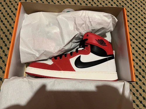 Taglia 9 Air Jordan 1 KO 2021 Chicago nuovo