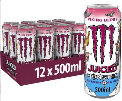 Monster Energy Drink Viking Berry 500ml 12er Pack