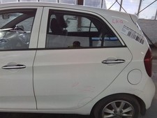 REAR DOOR LH KIA PICANTO MK2 (TA) 2011 On WHITE 5 DOOR HATCHBACK NSR