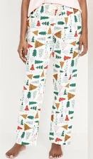 NWT Old Navy XXL Adult Match the Family Flannel Holiday Christmas Tree PJ Pants