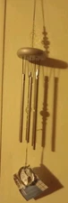 Woodstock Chimes Gem Drop Precious Stones Wind Chime Clear 20” New with Tags