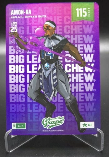 Big League Chew Bo Jackson Battle Arena (2025) Amon-Ra St Brown BLC-15 ALT
