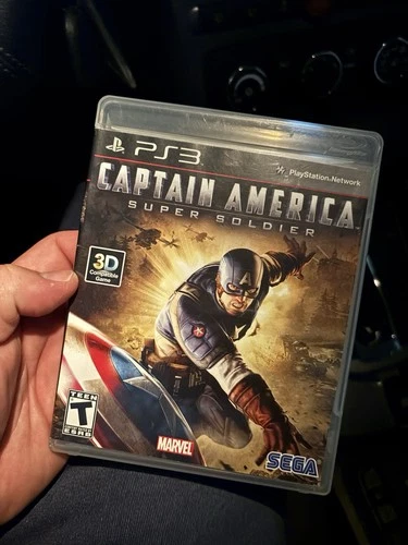 Captain America: Super Soldier (Sony PlayStation 3, PS3, 2011) CIB Complete Game