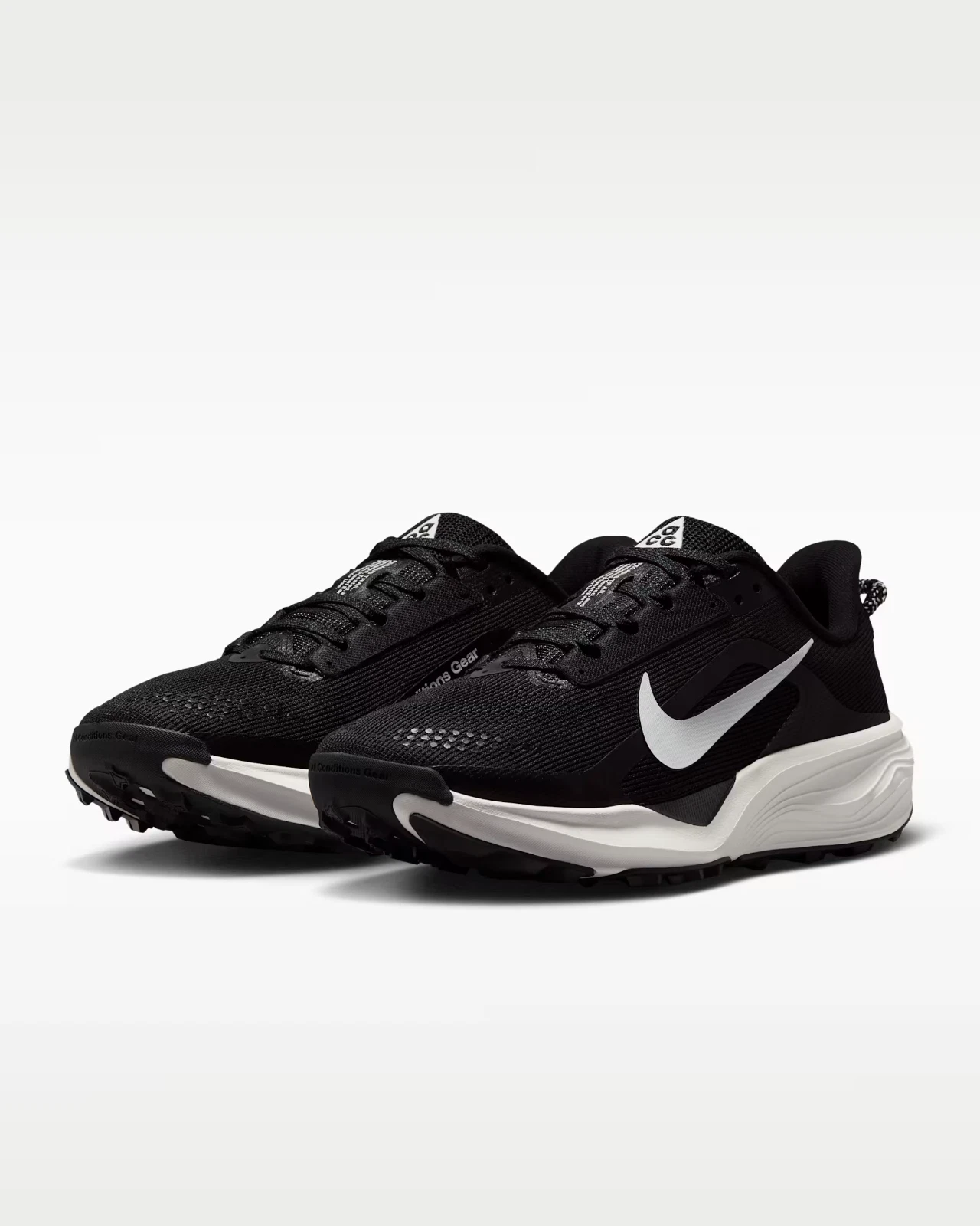 HV8121-001 Nike ACG Pegasus Trail "Black/Summit White" (Women's)