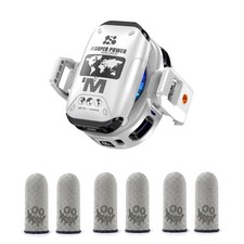 Magnetic Wireless Phone Cooler, Real-Time Temperature Display   iPhone  Android