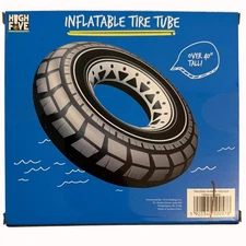High Five Pool Float Inflatable Tire Tube Swim Ring Water Toy Lake Life Tubbing