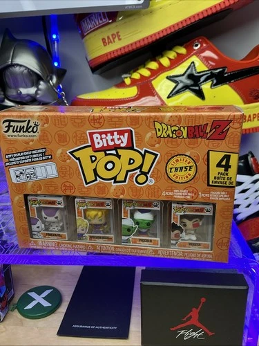 Funko Bitty Pop!: Dragon Ball - Bitty Pop! Dragon Ball Z 4-Pk Rare Chase Vegeta