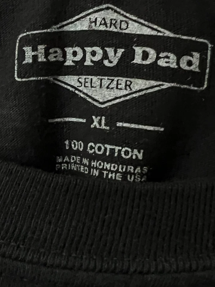 Camiseta de luchador de artes marciales mixtas MMA XL Suga Sean O'Malley Happy Dad camiseta negra Foto 3 de 4