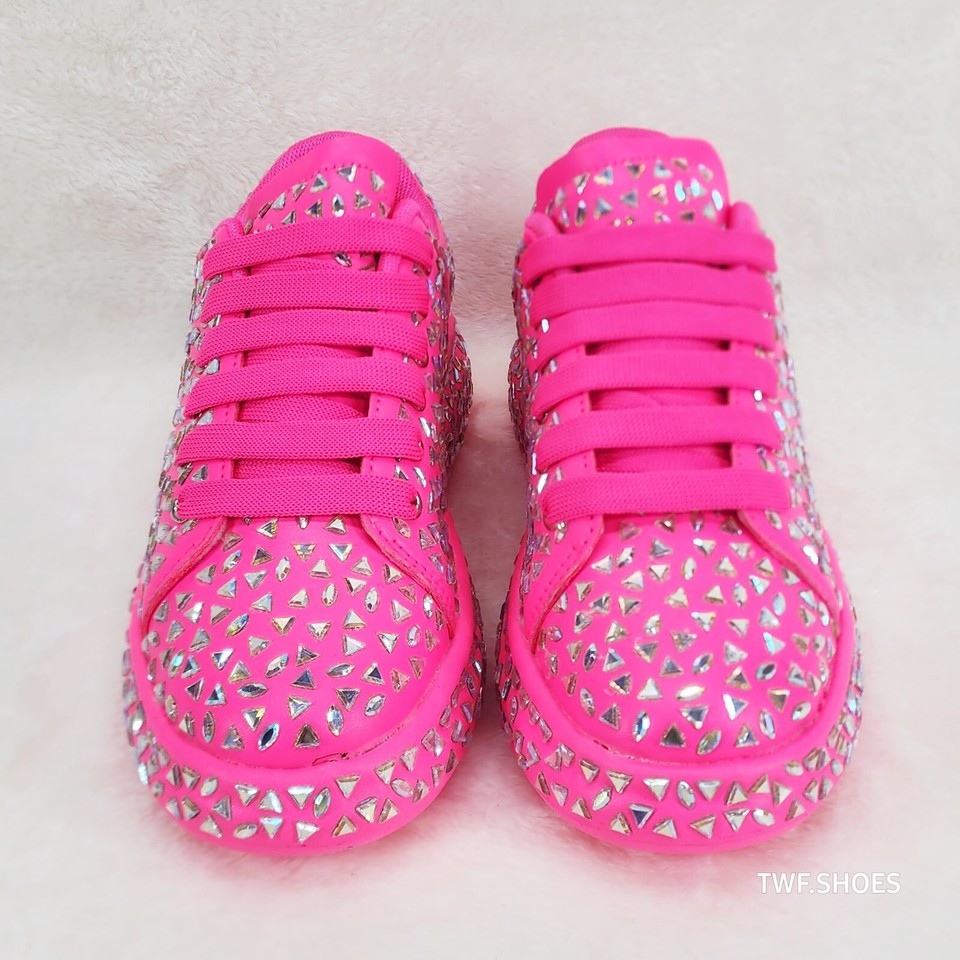 Geo Floral Printed Footie-Cream/Pink main image 1