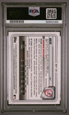 Anthony Volpe 2020 Bowman 1st Chrome PSA 10 #BCP-139 RC PSA 10