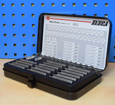 Surtido de brocas Würth Zebra 3/8 10 mm hexágono interior multidiente XZN RIBE TX PH