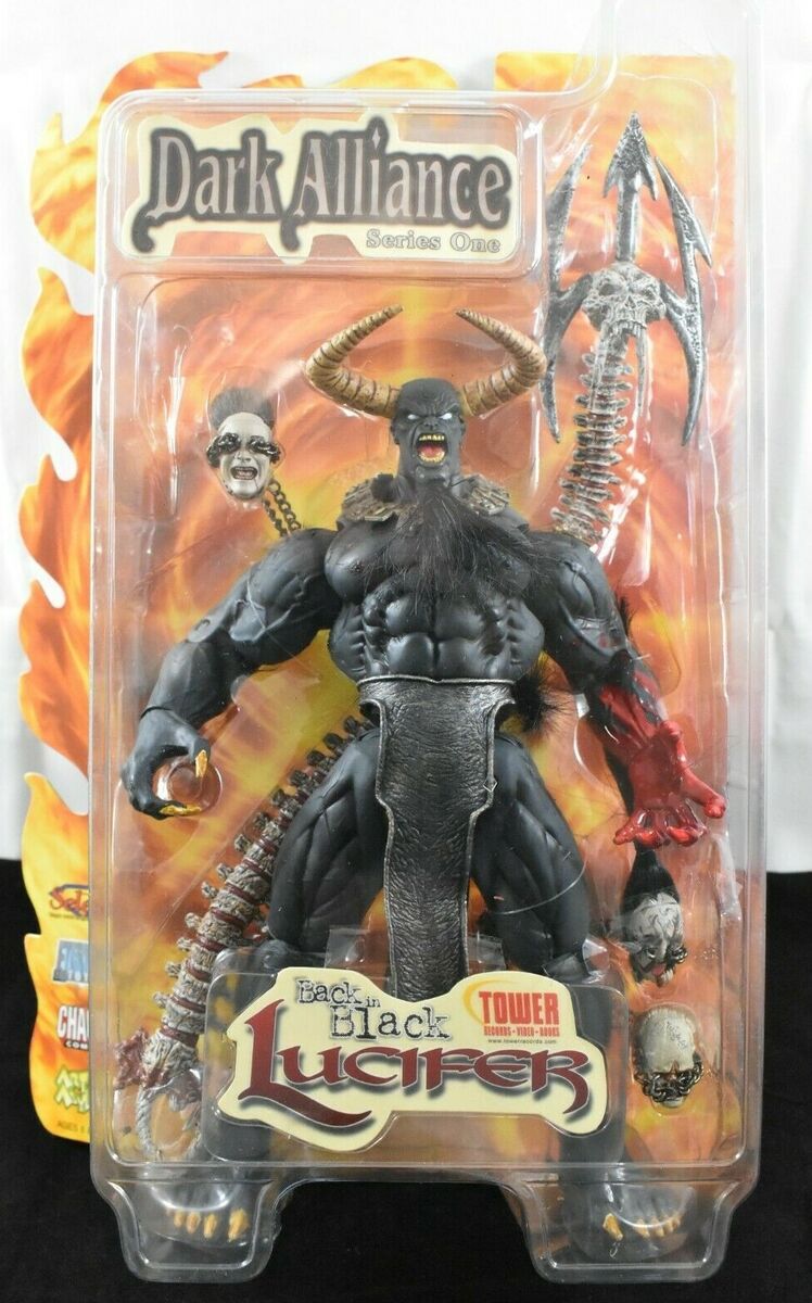 Dark Alliance Lucifer Black Variant Series 1 Action Figure Dark Alliance Lucifer Black Variant Series 1 Action Figure