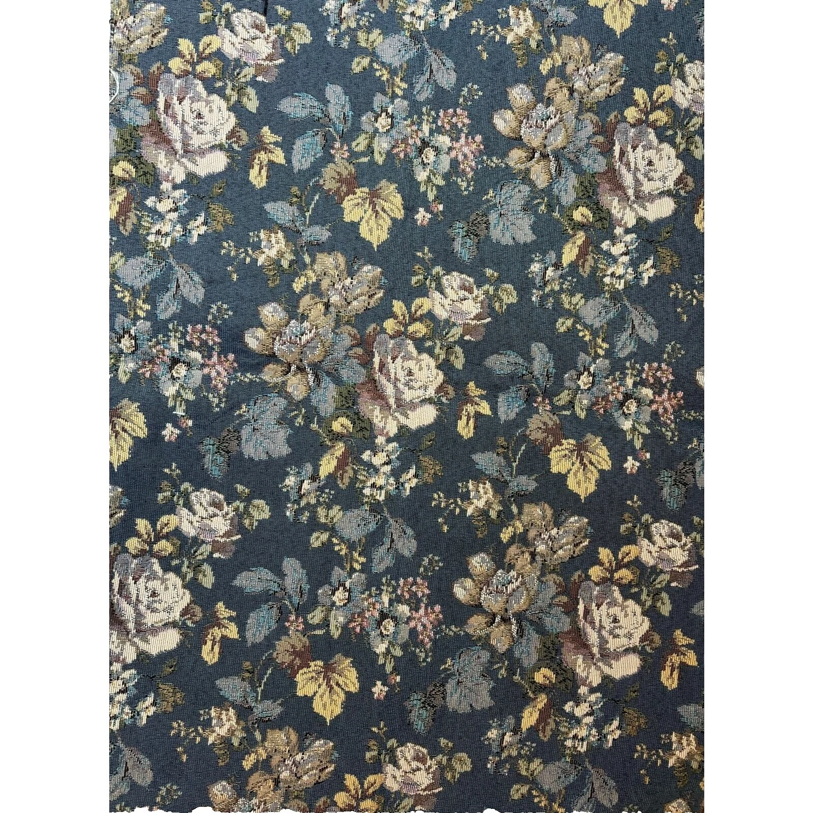 Tapestry Floral Craft Fabric Squares