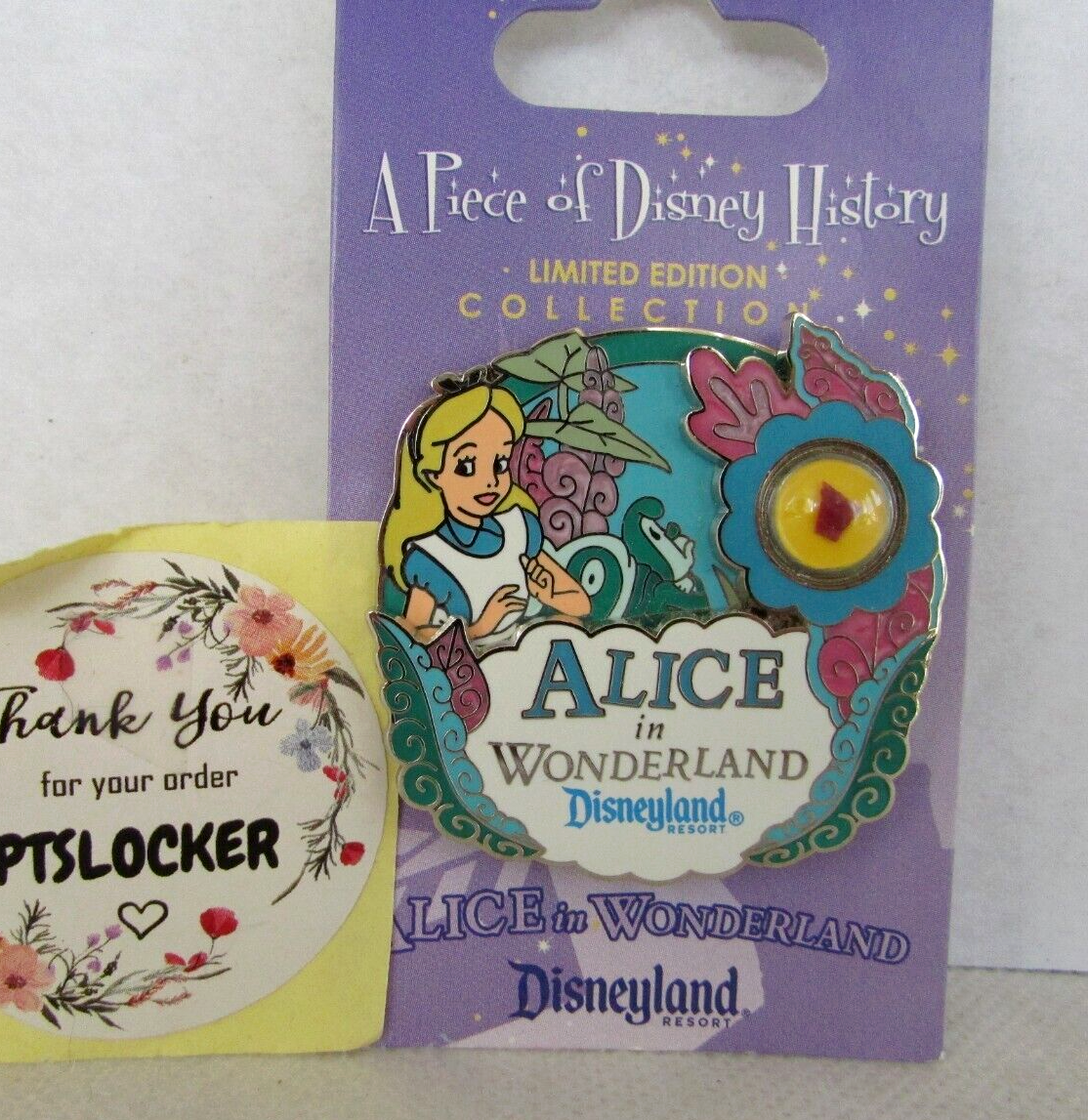 Disneyland Alice In Wonderland Pins