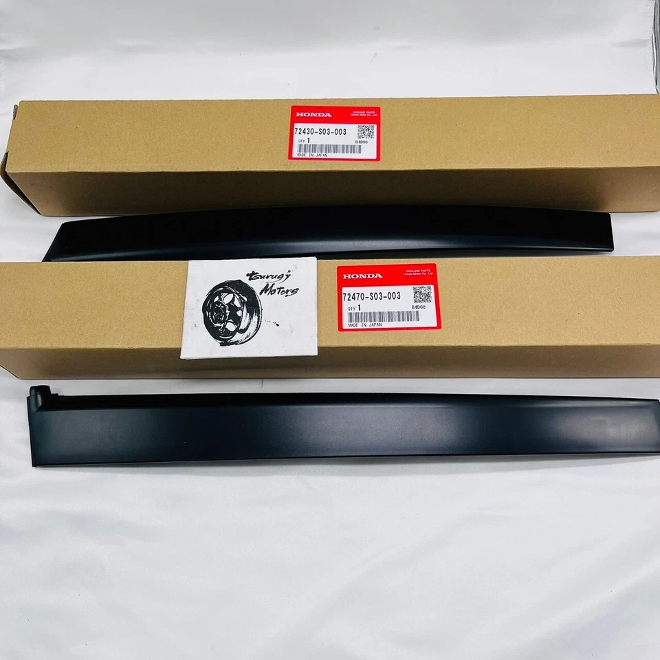 HONDA Genuine CIVIC Type-R 3-Door EK9 EK2 EK3 EK4 Door Sash Garnish Panel Pillar - Image 2 of 4