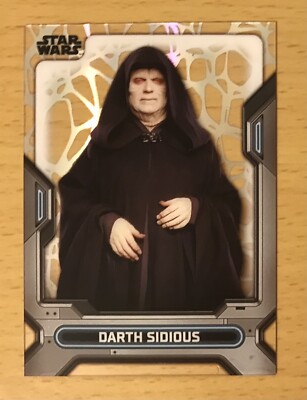 2023 TOPPS STAR WARS HIGH TEK BASE DARTH SIDIOUS PALPATINE EMPIRE