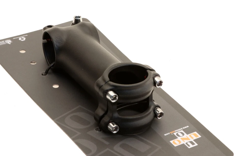 Kalloy Uno AS007N Alloy Road/MTB Stem 100mm -/+ 7° 31.8mm Clamp 1 1/8" Black NEW - Image 3 of 4