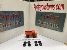 Vintage Matchbox Series Lesney No28 Mack Dump Truck (TIRES ONLY)