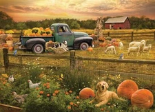 Cobble Hill Harvest Time 1000 Piece Jigsaw Puzzle