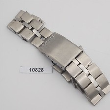 OROLOGIO DA UOMO VINTAGE SEIKO SS BAND 6138 0040 BULLHEAD FISHBONE CRONOGRAFO BV10828