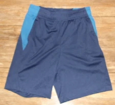 All In Motion Boys 6-7 Blue Athletic Shorts