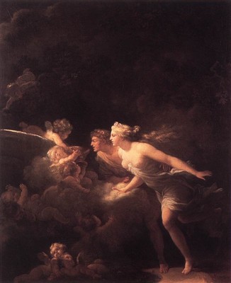 Fragonard_Der_Brunnen_der_Liebe Poster Leinwand Film Film Druck A0 A1 A2 A3 A4 A5