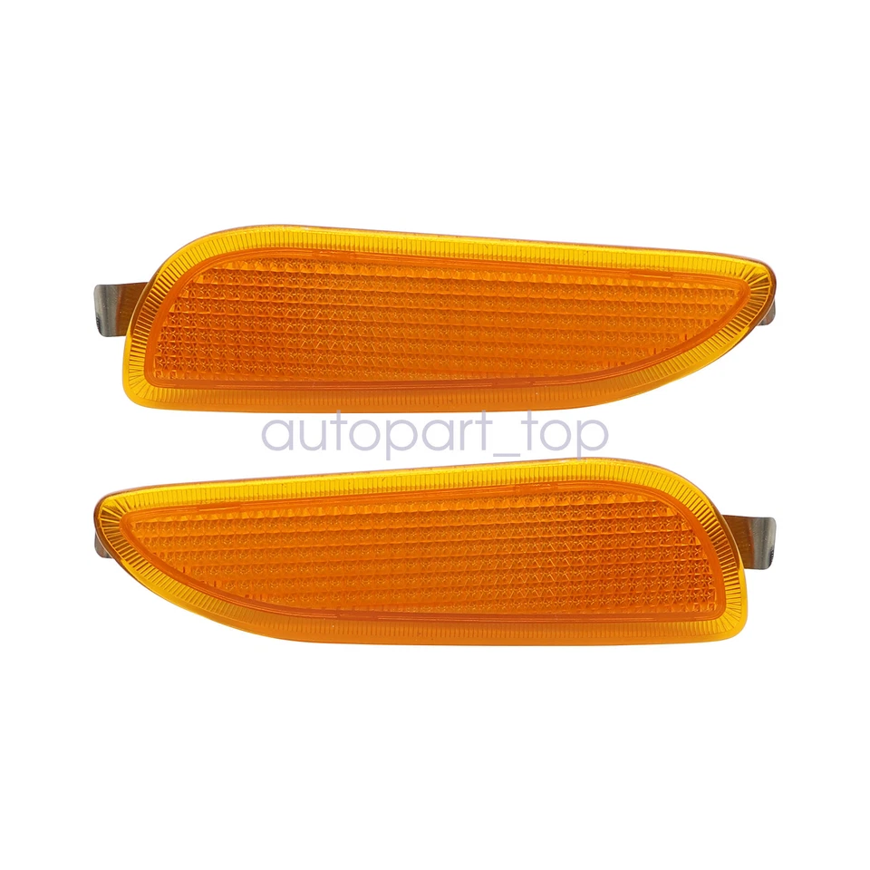 A Pair Side Marker Light Turn Signal Lamp Fits 2003-09 Mercedes CLK 320 350 500 - Image 4 of 4