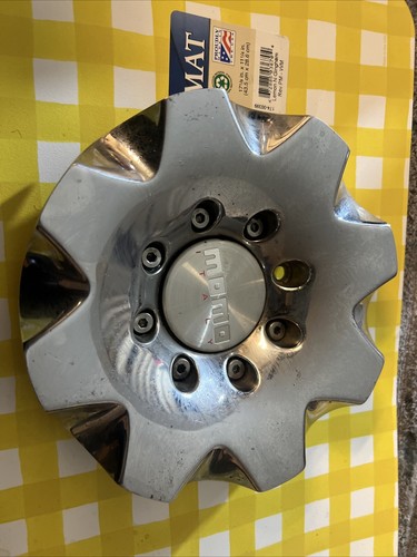 MOMO ITALY QUASAR 2 Chrome Plated 7" Wheel Center Cap 18" - 21" - Picture 4 of 5