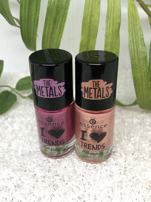 Essence Nagellack „I Love TRENDS – The Metals 34“ – Metallischer Glanz, Flüssig-metallisch Look