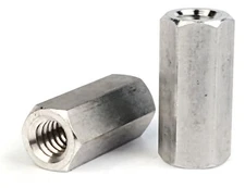 Coupling Nuts Aluminum 6061-T Rod Coupling Hex Nuts - 1/4-20 to 3/4-10 - QTY 25