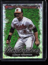 2023 Bowman’s Best Gunnar Henderson #BM-5 Masterpieces Rookie Baltimore Orioles